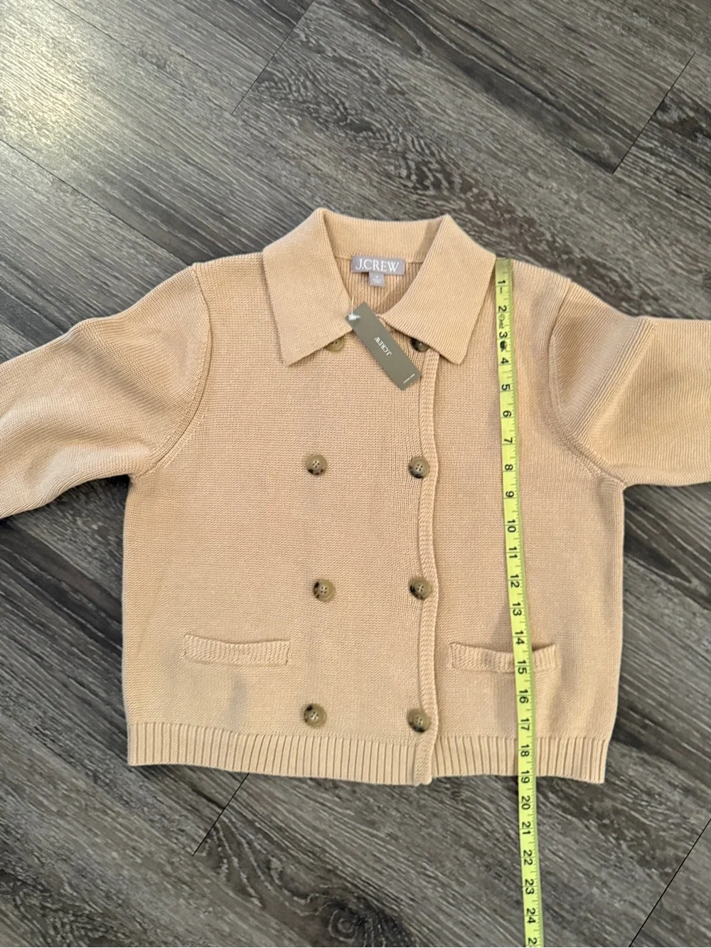 J. Crew Marielle cropped cardigan New